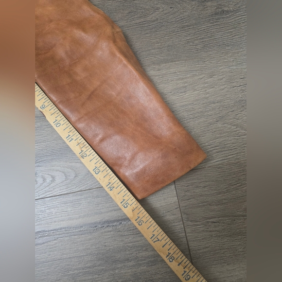 Sheep Mates Leather Womens Blazer Heritage Cottagecore Cabincore Streetwear - Picture 11 of 15